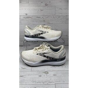 Brooks Ghost 16 Shoes Women's 8.5 B White Camo Running Sneakers NO INSOLES #266